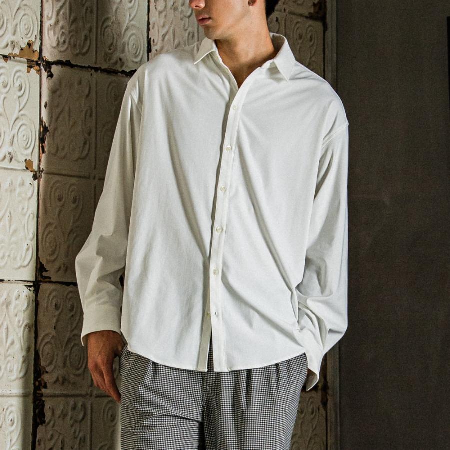 RESOUND CLOTHING リサウンドクロージング シャツ NYLON jack shirts RC31-SH-001 ブラック アクア ホワイト｜transit｜20