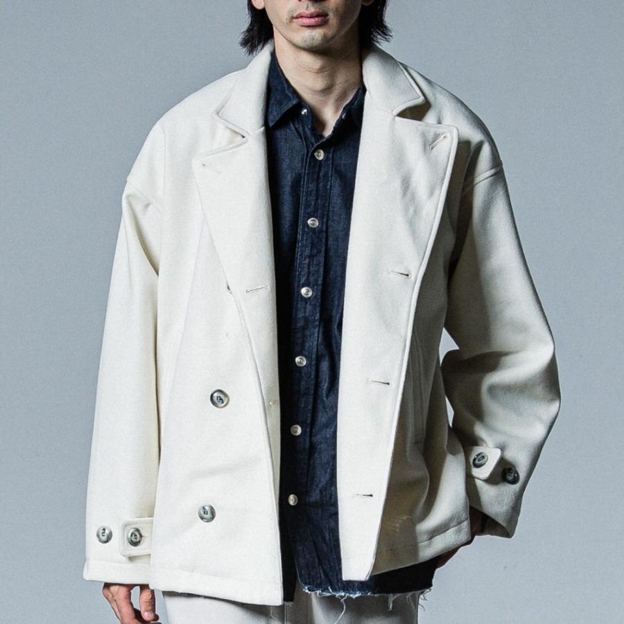 RESOUND CLOTHING（リサウンドクロージング） MELTON OVER PCOAT RC33