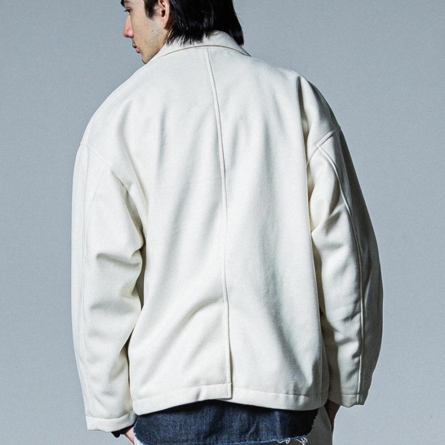 RESOUND CLOTHING（リサウンドクロージング） MELTON OVER PCOAT RC33