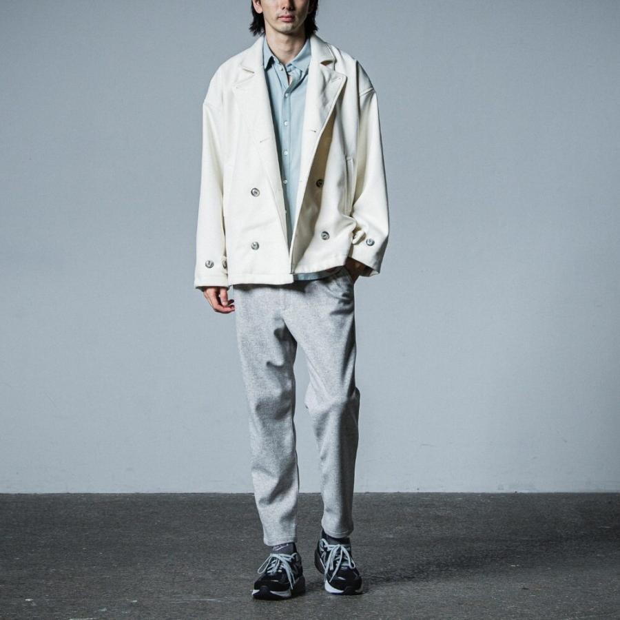 リサウンドクロージング　洗えるピーコート　サイズ3 RESOUND CLOTHING（リサウンドクロージング） MELTON OVER PCOAT RC33