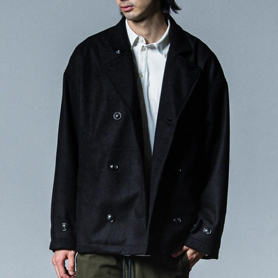 RESOUND CLOTHING（リサウンドクロージング） MELTON OVER PCOAT RC33