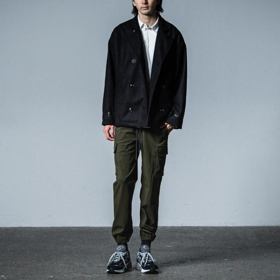 RESOUND CLOTHING（リサウンドクロージング） MELTON OVER PCOAT RC33