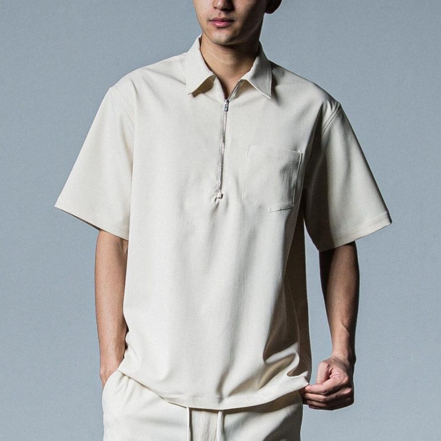 RESOUND CLOTHING（リサウンドクロージング） PULLOVER HALF SHIRT