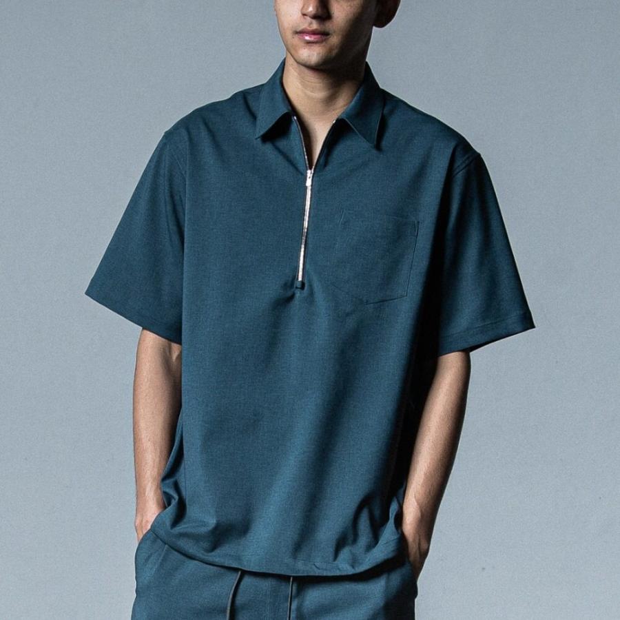 RESOUND CLOTHING（リサウンドクロージング） PULLOVER HALF SHIRT