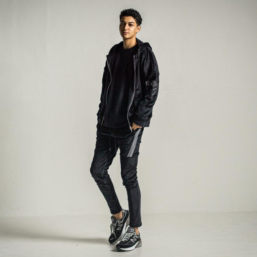 RESOUND CLOTHING（リサウンドクロージング） VELOURS FLEECE ZIP