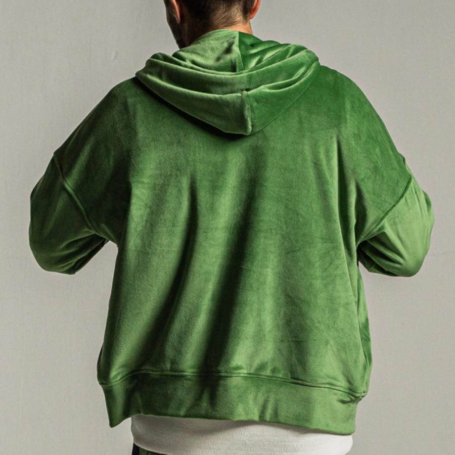 RESOUND CLOTHING（リサウンドクロージング） VELOURS FLEECE ZIP