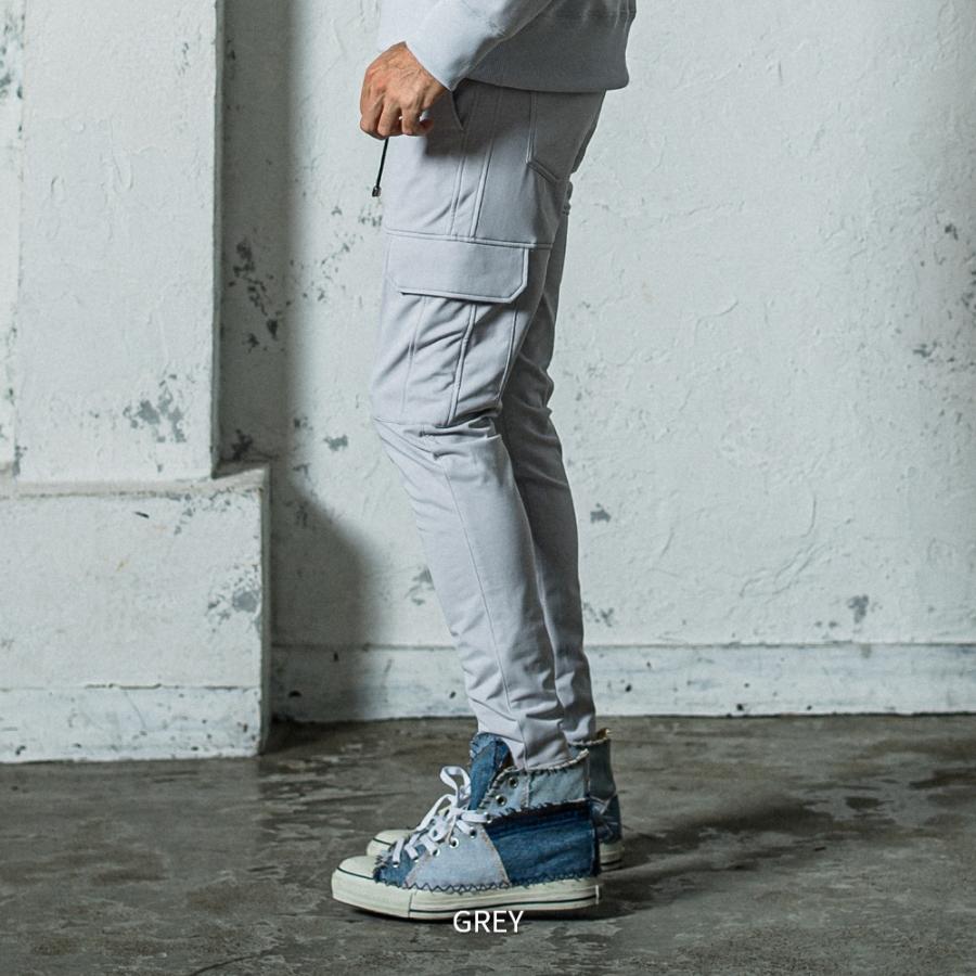 リサウンドクロージング グレー カーゴパンツ サイズ3 RESOUND CLOTHING（リサウンドクロージング） DARRELL SWEAT CARGO PT