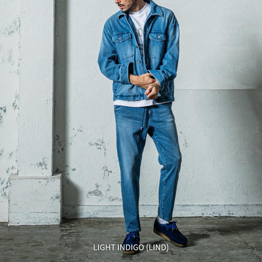 RESOUND CLOTHING（リサウンドクロージング） DENIM JERSEY PAT WIDE