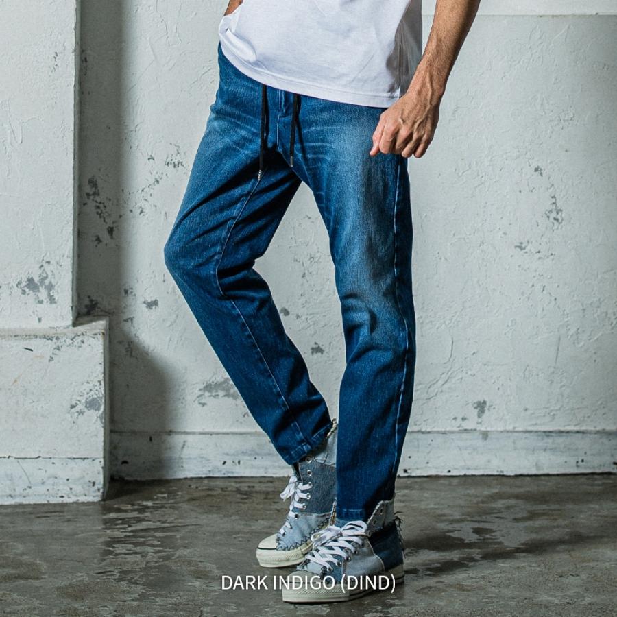 RESOUND CLOTHINGデニムテーパードパンツ3 RESOUND CLOTHING（リサウンドクロージング） DENIM JERSEY PAT WIDE