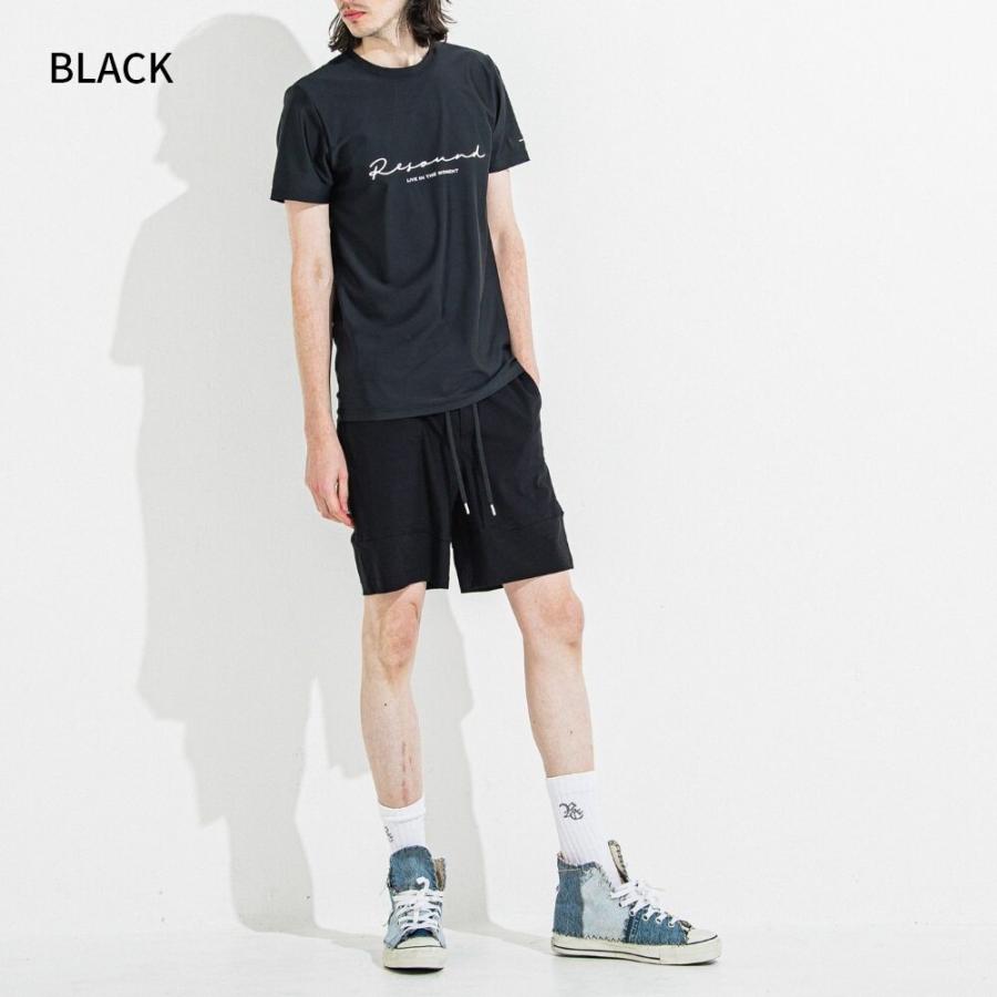 【名作新品タグ付き希少サイズ4】リサウンドクロージング 黒✕黒 ショートパンツ RESOUND CLOTHING（リサウンドクロージング） TYLER NYLON SHORTS SEMI