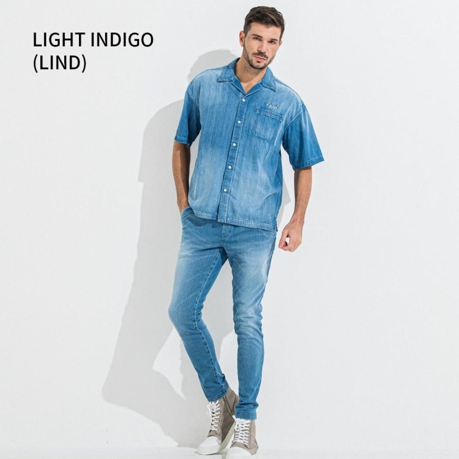 RESOUND CLOTHING（リサウンドクロージング） ZACK HALF DENIM SHIRTS