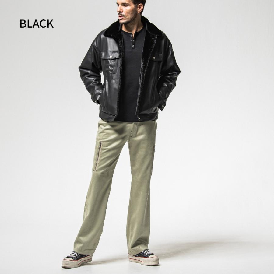 RESOUND CLOTHING（リサウンドクロージング） ジャケット LEATHER FUR