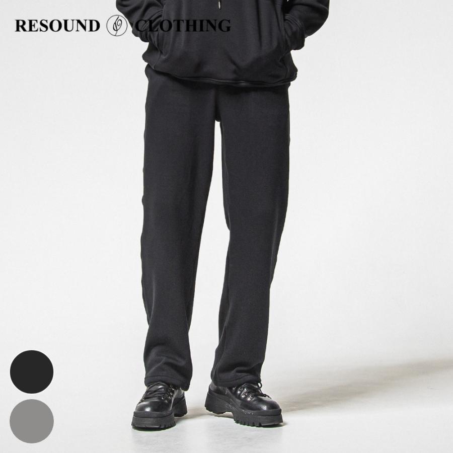 RESOUND CLOTHING（リサウンドクロージング） VELOURS FLEECE WIDE