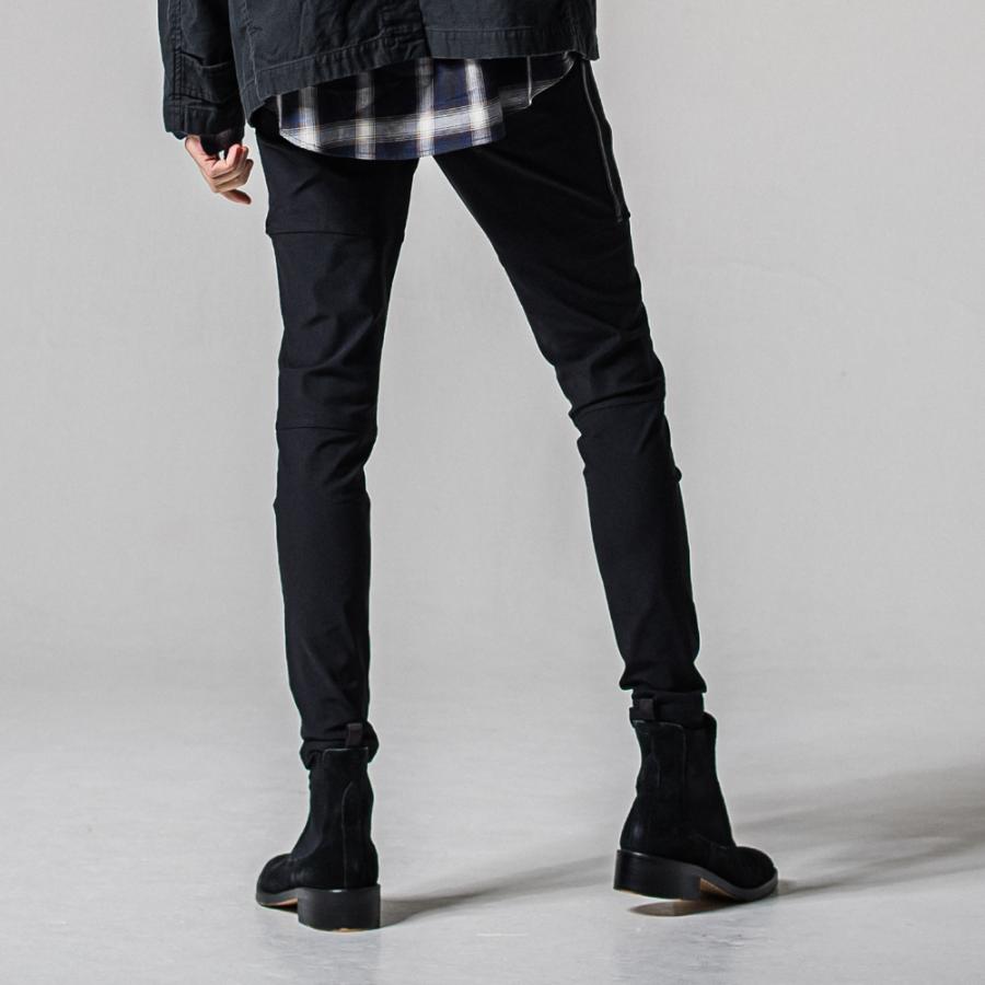 タイムセール♪【美品】RESOUND CLOTHING ラインパンツ　ブラック RESOUND CLOTHING（リサウンドクロージング） 予約 パンツ JOHNSON