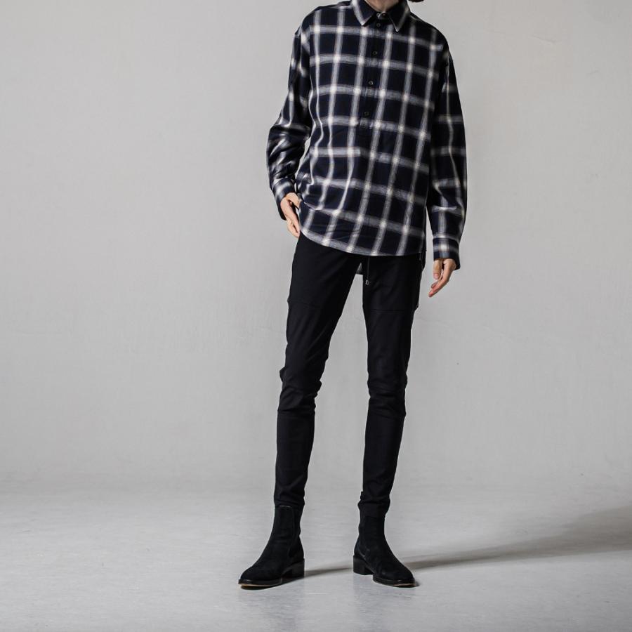 リサウンド　クロージング　ラインストレッチパンツ　ナイロン　L 黒　3 RESOUND CLOTHING（リサウンドクロージング） 予約 パンツ JOHNSON