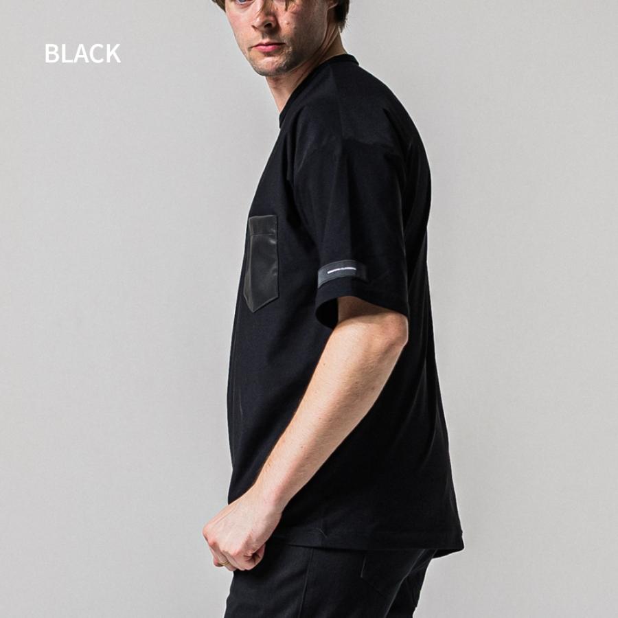 RESOUND CLOTHING（リサウンドクロージング） LEATHER POCKET OVER