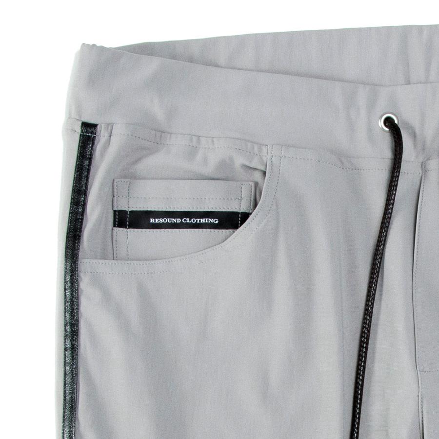 RESOUND CLOTHING スリムフィットパンツ ジッパーポケット付き RESOUND CLOTHING スリムフィットパンツ ジッパーポケット付き