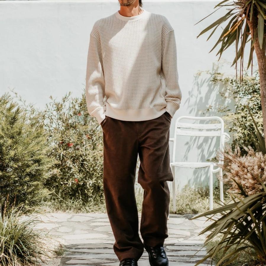 SEAGREEN（シーグリーン） プルオーバー BIG WAFFLE PULLOVER