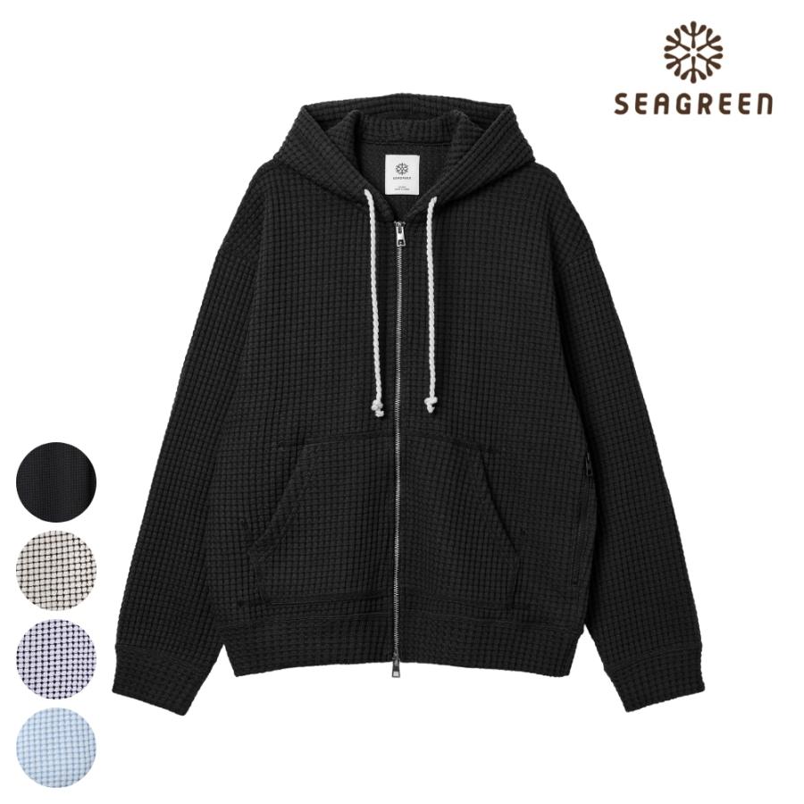 SEAGREEN（シーグリーン） フーディ パーカー ジップアップパーカー