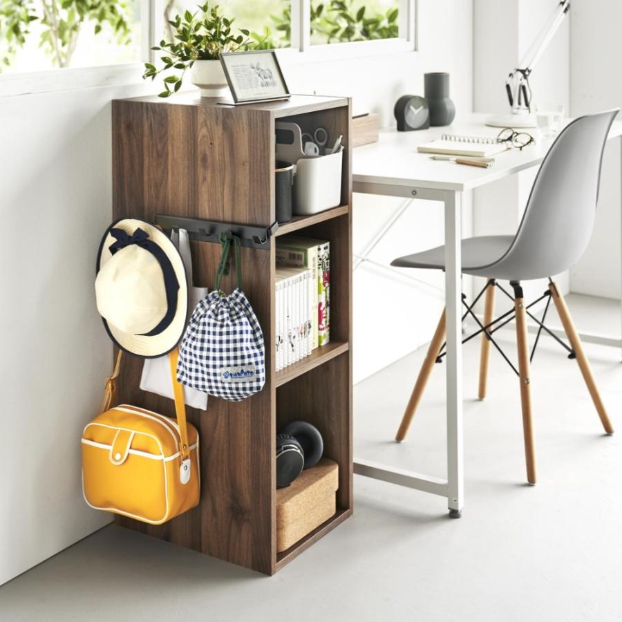 山崎実業  カラーボックスに差し込めるフック5連 スマート smart 10070 10071 |  | 16