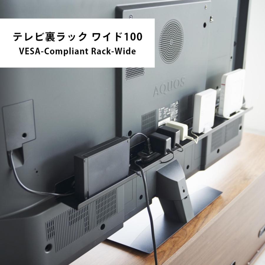 山崎実業 テレビ裏ラック スマート smart 3631 父の日