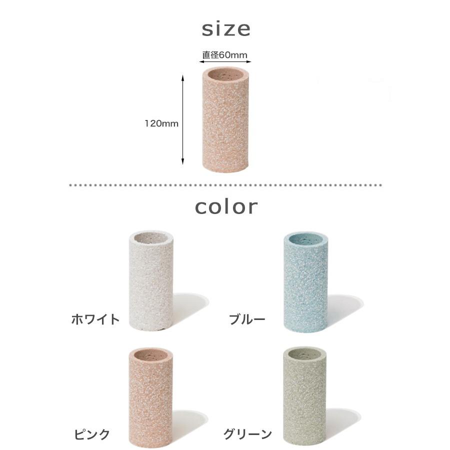 ソイル Soil TOOTHBRUSH STAND トゥースブラシスタンド 洗面台 洗面所 バスルーム 歯ブラシ ハミガキ イスルギ 速乾 吸水 吸湿 珪藻土 | SOIL(ファッション) | 01