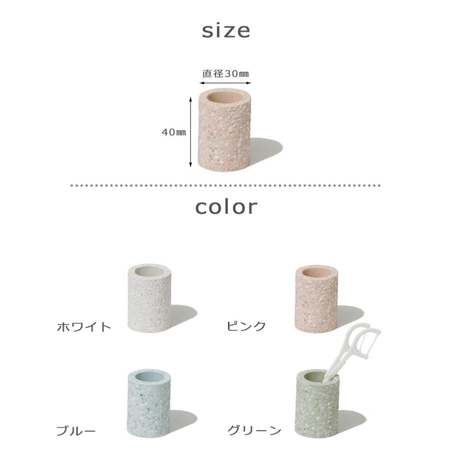 soil ソイル TOOTHBRUSH STAND mini トゥースブラシスタンドミニ 洗面台 洗面所 バスルーム 歯ブラシ ハミガキ イスルギ 速乾 吸水 吸湿 珪藻土 | SOIL(ファッション) | 02