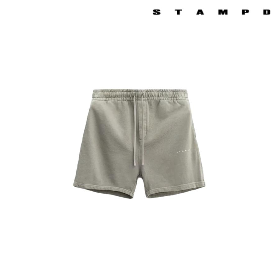 STAMPD スタンプド Strike Logo Sweatshort Vintage Washed HEATHER GREY M4295SH スウェットショーツ ハーフパンツ グレー 2026ss ヴィンテージ | STAMPD