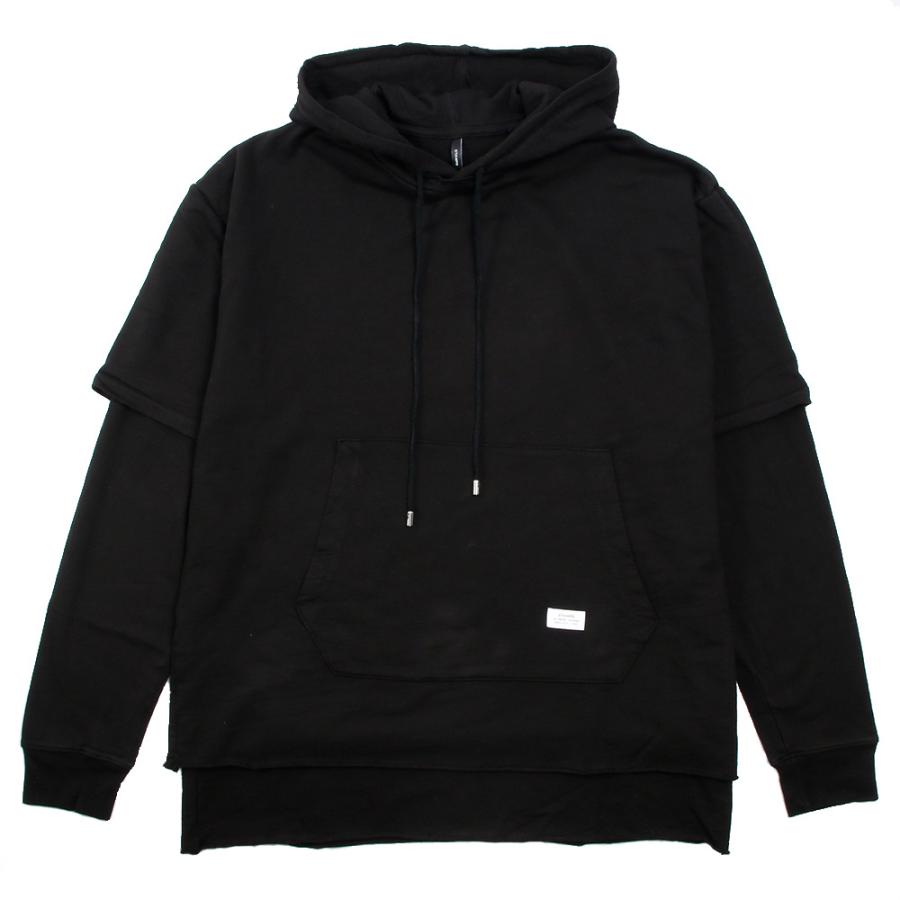 STAMPD パーカー メンズ DOUBLE LAYERED HOODIE トップス 長袖 