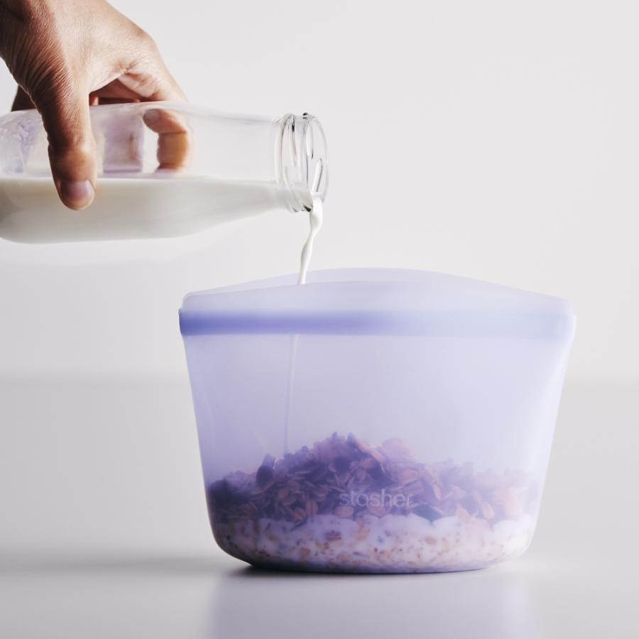 stasher スタッシャー シリコーンバッグ ボウルコレクション Sサイズ 473ml | stasher | 16