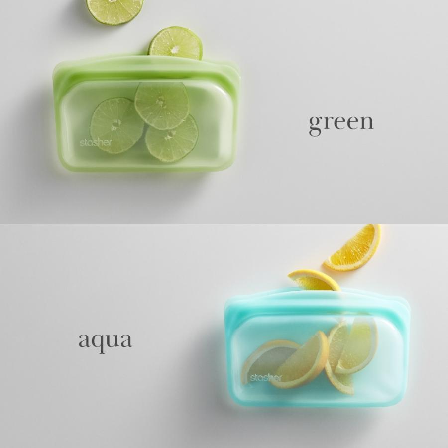 stasher スタッシャー シリコーンバッグ 2点セット  EZ スナック 293.5ml ×2点 | stasher | 12