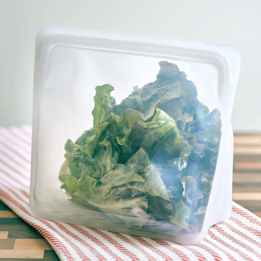 スタッシャー シリコーンバッグ スタンドアップメガ stasher 保存容器 マチ付き MEGA 21×24.5×11.5cm | stasher | 16