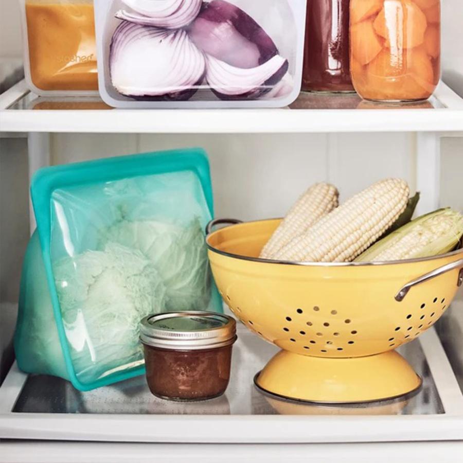 スタッシャー シリコーンバッグ スタンドアップメガ stasher 保存容器 マチ付き MEGA 21×24.5×11.5cm | stasher | 17