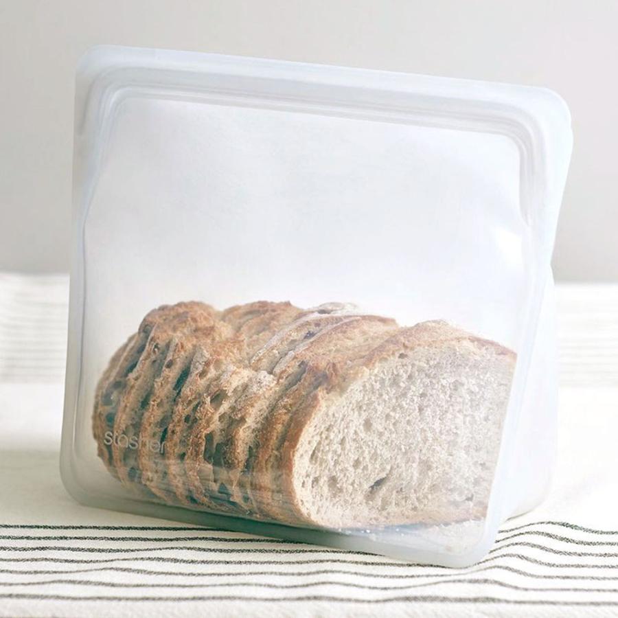 スタッシャー シリコーンバッグ スタンドアップメガ stasher 保存容器 マチ付き MEGA 21×24.5×11.5cm | stasher | 19