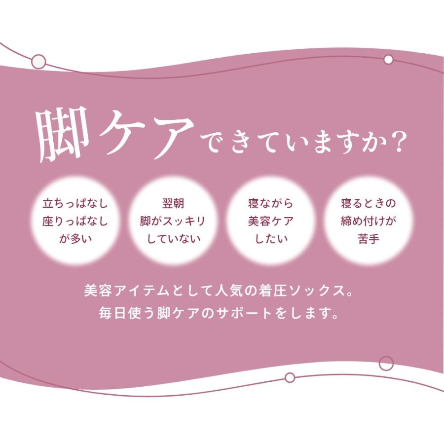 TENTIAL テンシャル 着圧ソックス ウットリキュア | TENTIAL | 02