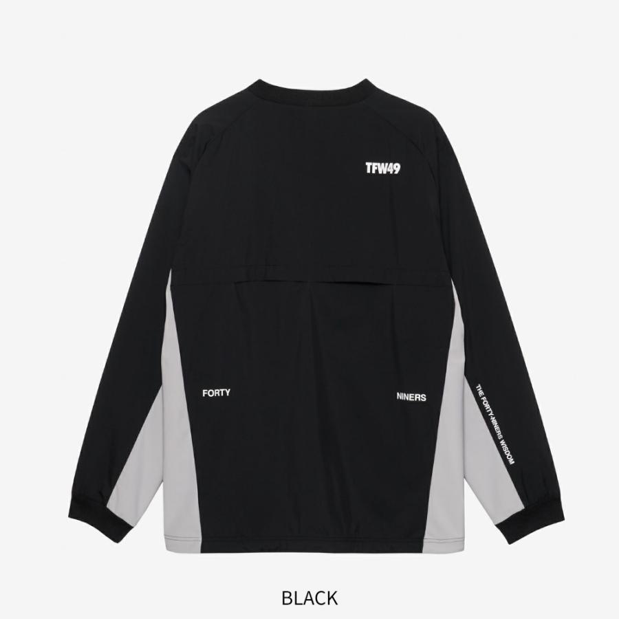 TFW49 ティーエフダブリュー SHELL PULLOVER CREW NECK クルーネック