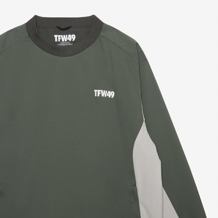 TFW49 ティーエフダブリュー SHELL PULLOVER CREW NECK クルーネック