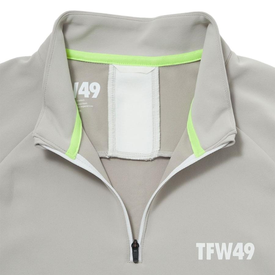 TFW49 ティーエフダブリュー ロンT HALF ZIP LS T102320008 母の日