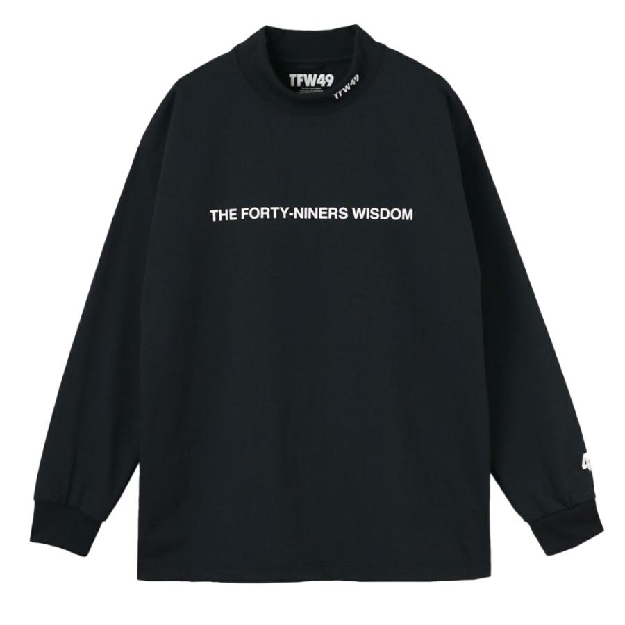 TFW49 ロンT サイズＬ TFW49 ティーエフダブリュー ロンT HALF MOCKNECK LONG T102320012 父