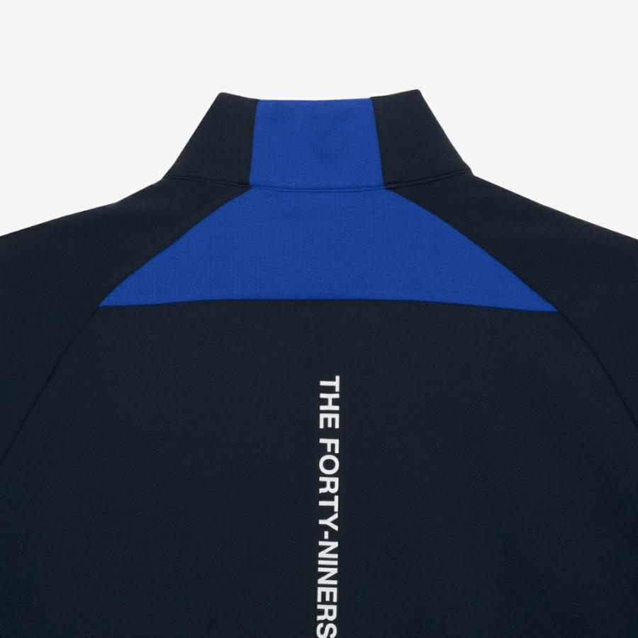 TFW49 ハーフモックネック　ネイビー　M ティーエフダブリュー TFW49 ハーフ モックネック半袖Tシャツ : GDO