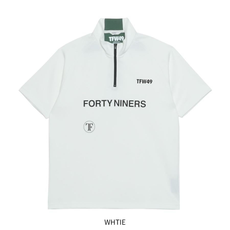 TFW49 ティーエフダブリュー HALF ZIP SS MOCKNECK T102520007 モック