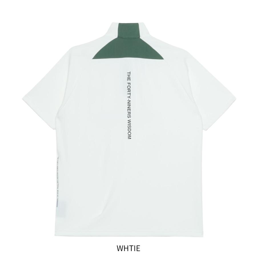 TFW49 ティーエフダブリュー HALF ZIP SS MOCKNECK T102520007 モック