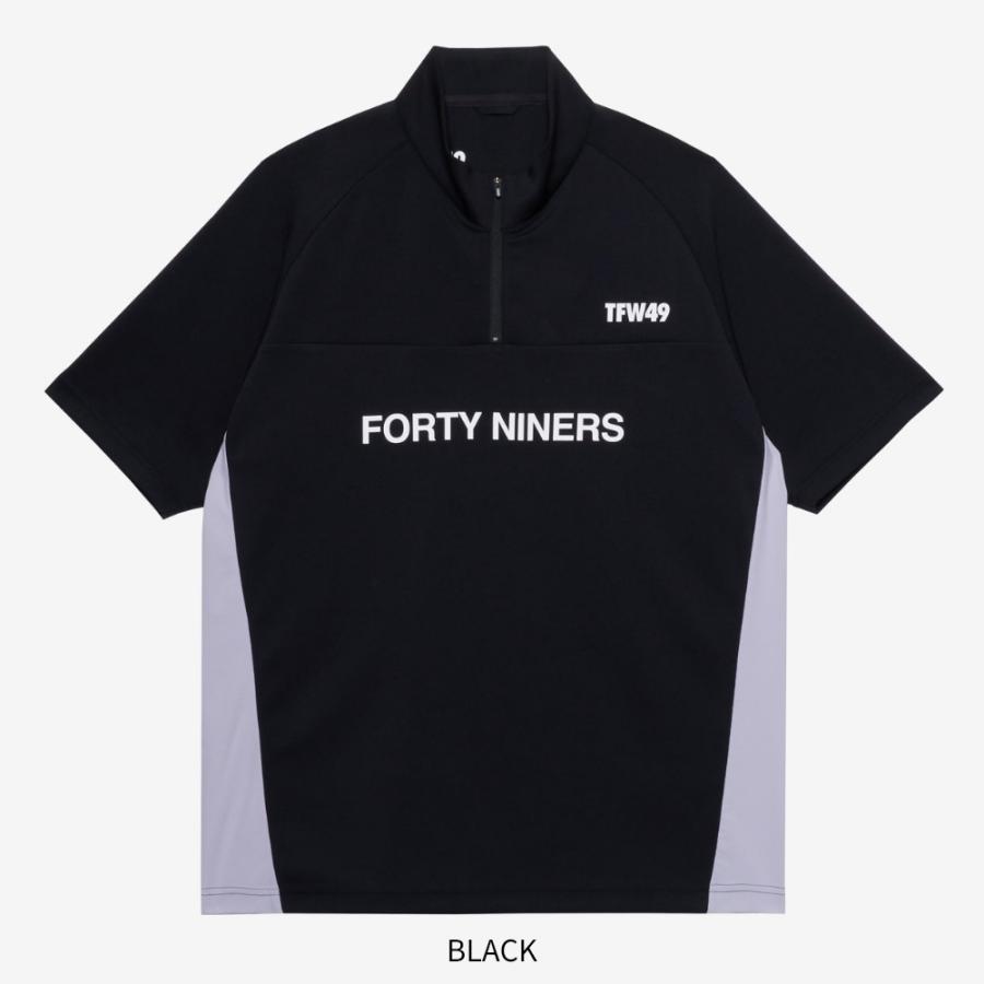 TFW49 ゴルフ モックネック メンズ 半袖 Tシャツ HALF ZIP S/ MOCK