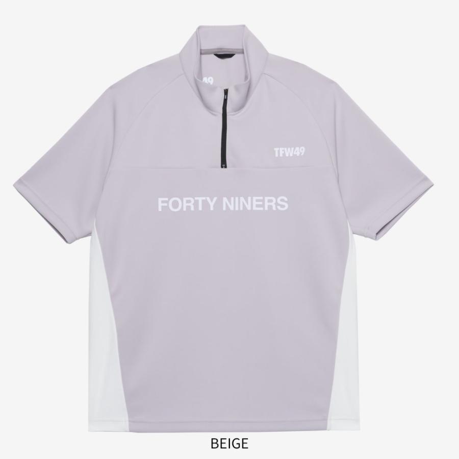 TFW49 ゴルフ モックネック メンズ 半袖 Tシャツ HALF ZIP S/ MOCK