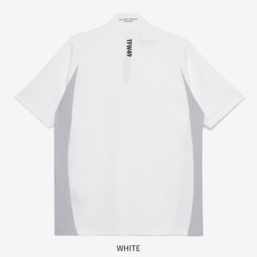 TFW49 ゴルフ モックネック メンズ 半袖 Tシャツ HALF ZIP S/ MOCK