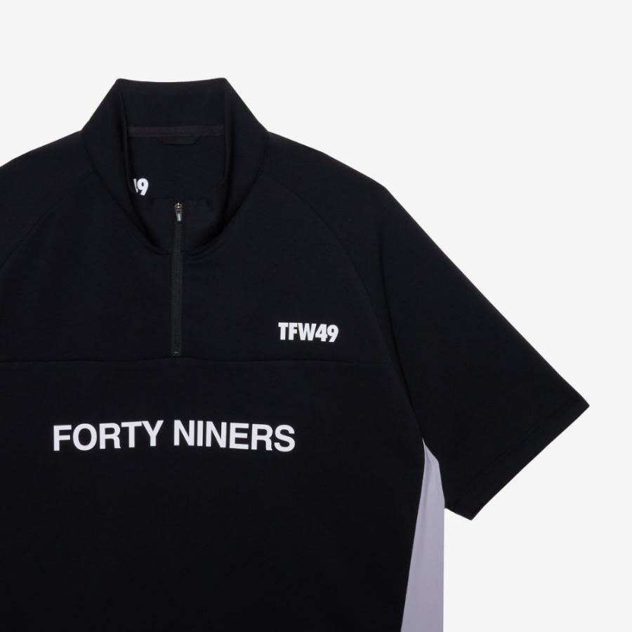 TFW49 ゴルフ モックネック メンズ 半袖 Tシャツ HALF ZIP S/ MOCK