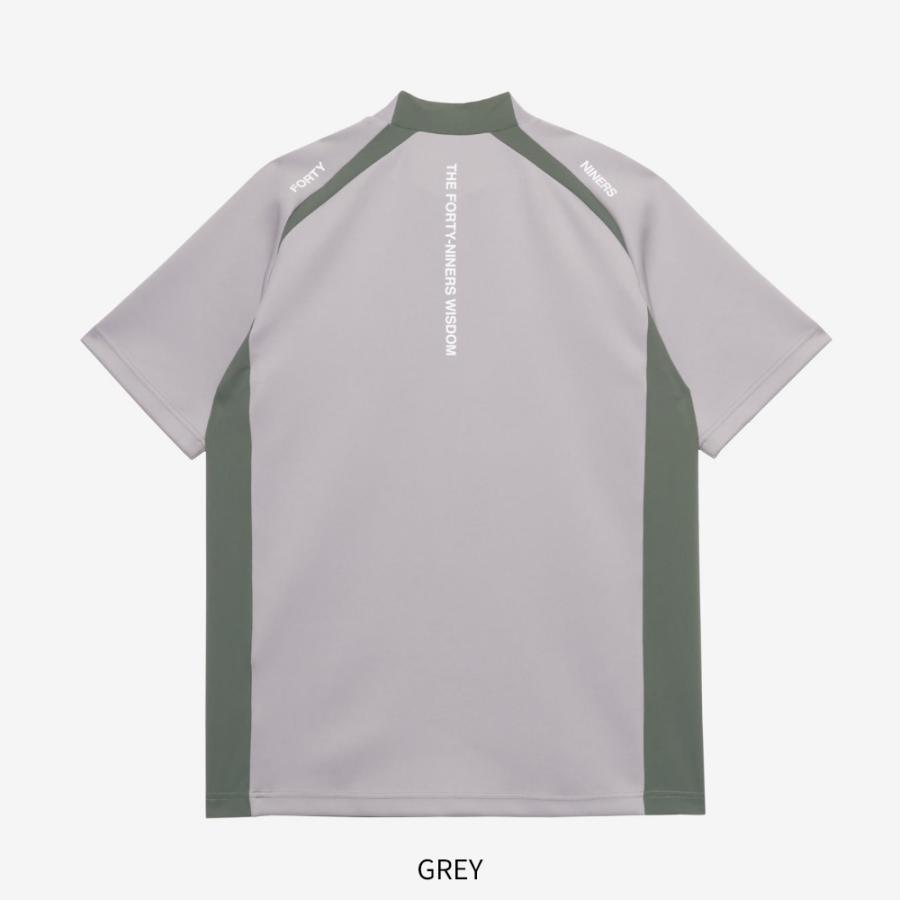 TFW49 ゴルフ モックネック メンズ 半袖 Tシャツ SIDE PANEL SHORT SLE