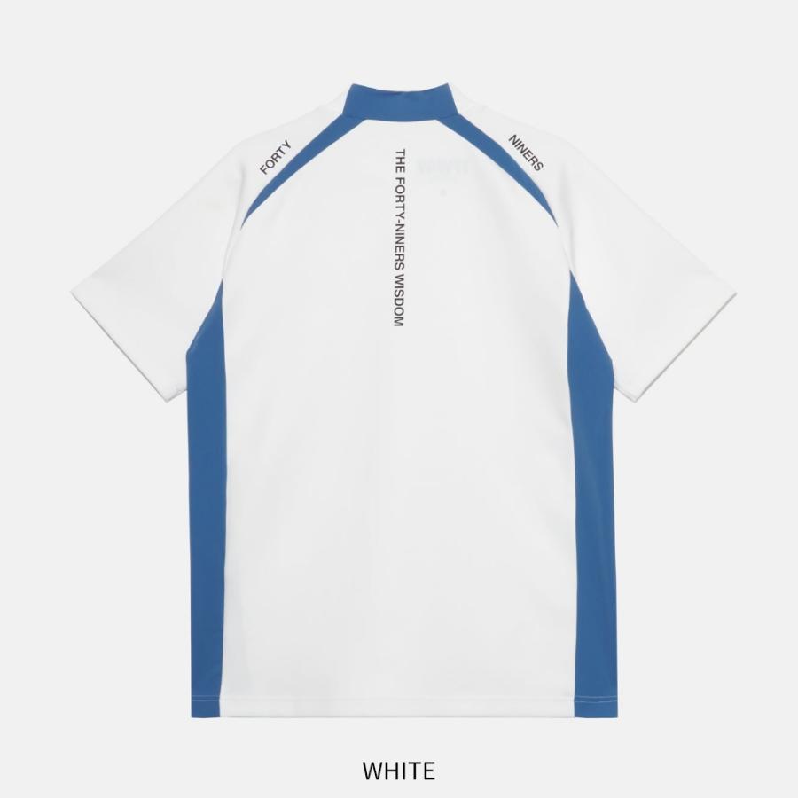 TFW49 ゴルフ モックネック メンズ 半袖 Tシャツ SIDE PANEL SHORT SLE