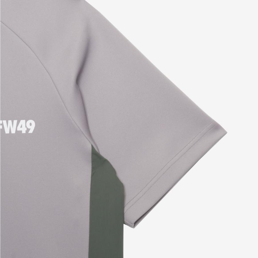 TFW49 ゴルフ モックネック メンズ 半袖 Tシャツ SIDE PANEL SHORT SLE