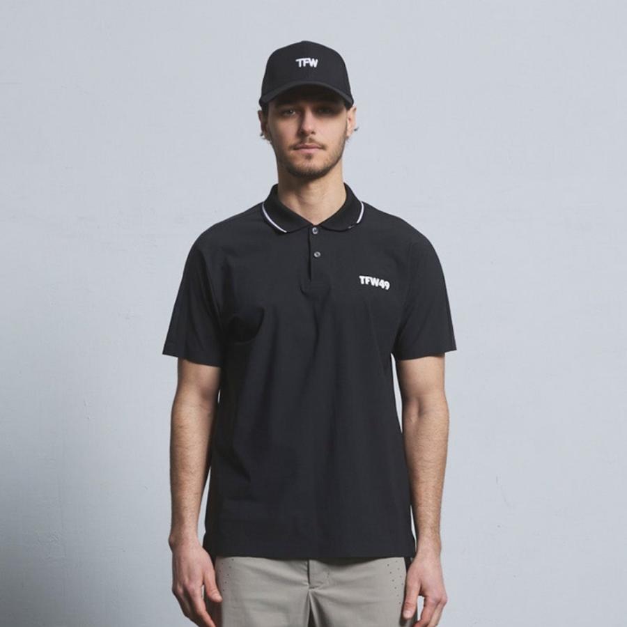 TFW49 ティーエフダブリュー BACK YOKE SLEEVE POLO ポロシャツ 半袖 T